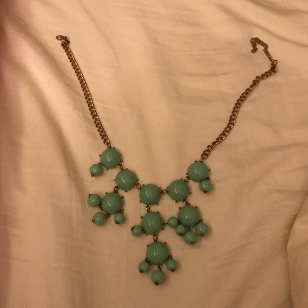 Teal Statement Necklace
